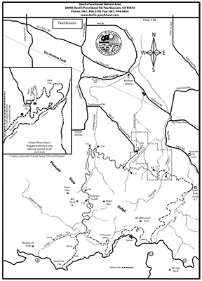 punchbowl devils map natural area devil 2005 links pdf
